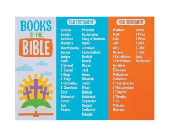 Amazon Fun Express Books Of The Bible Magnets Engaging Interactive Educational Tool For Learning Bible Stories Perfect For Sunday School Bible Study Home Learning 24 Pieces Multi Color Office Products