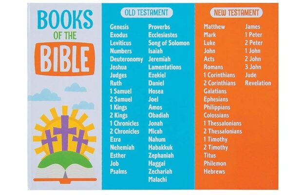 Amazon Fun Express Books Of The Bible Magnets Engaging Interactive Educational Tool For Learning Bible Stories Perfect For Sunday School Bible Study Home Learning 24 Pieces Multi Color Office Products