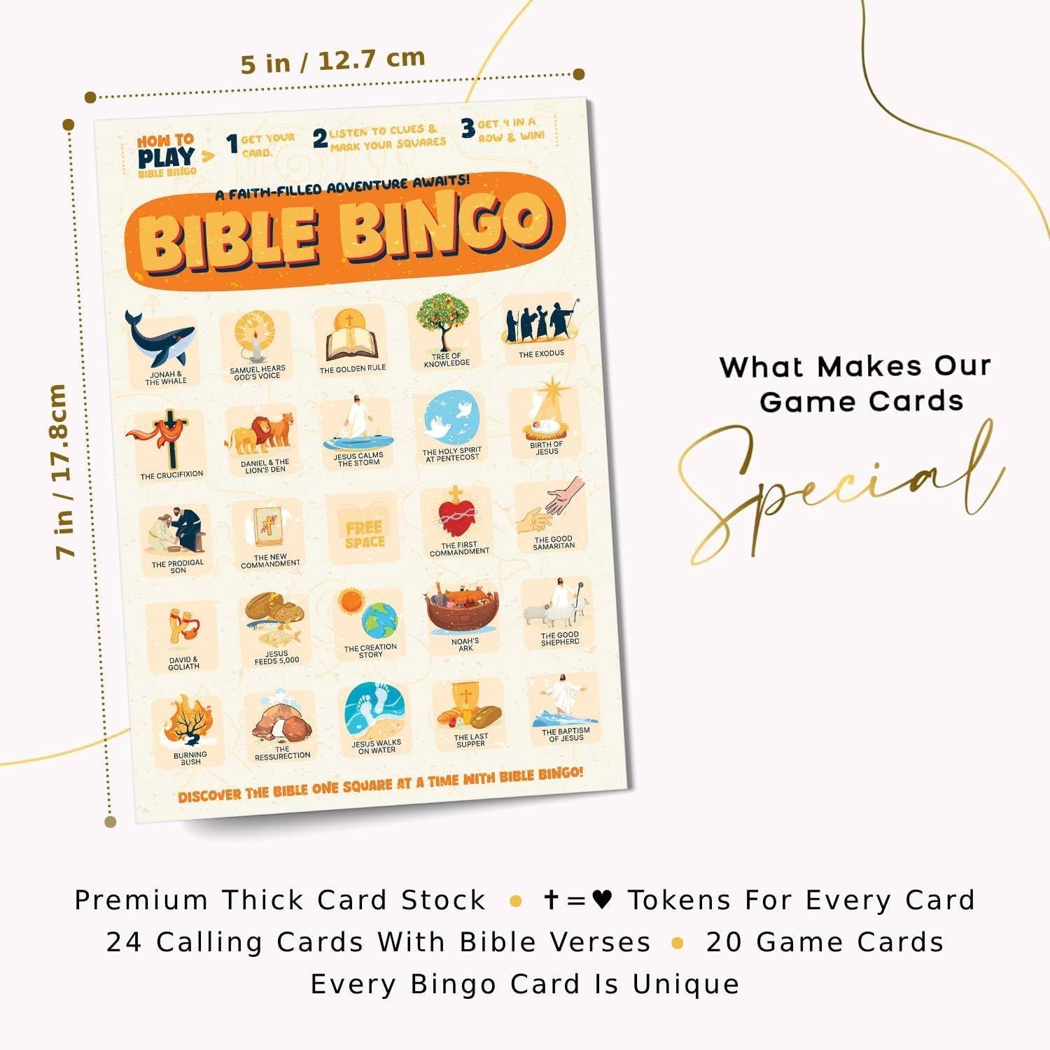 Amazon Markt Bible Bingo Game Bible Games For Adults And Family Sunday School Crafts Christian Games Faith Based Trivia Board Game And Church Classroom Resources Home Kitchen