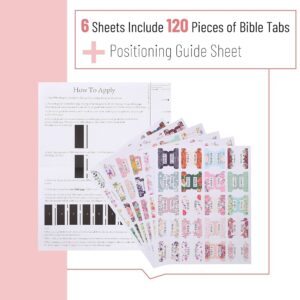 Amazon Mr Pen Bible Tabs 120 Pcs Floral Design Laminated Bible Tabs For Study Bible Bible Tabs Old And New Testament Bible Book Tabs Bible Tabs For Women Tabs For Bible
