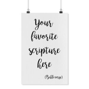 Amazon Personalized Biblical Verses Poster Wall Art For Christians Customized Inspirational Scripture Canvas Wall Decor Custom Motivational Quotes Framed Wall Art For Living Room Office 12 16 Canvas Posters Prints