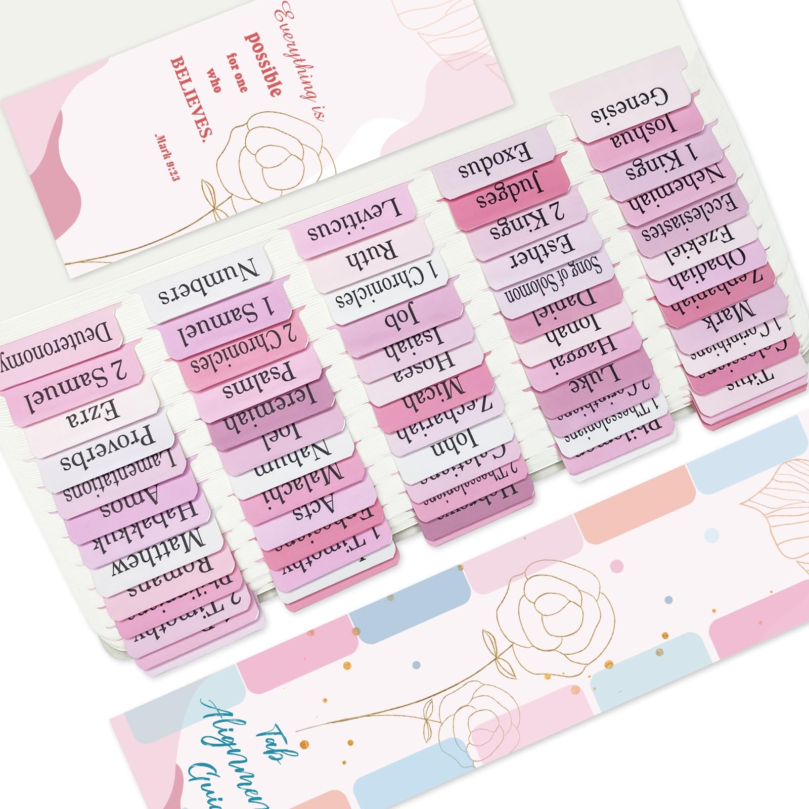 Cute Free Printable Bible Tabs