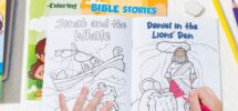 Amazon Zainpe 24Pcs Christian Bible Stories Coloring Books For Kids Bible Study Easter Theme DIY Art Drawing Book Jesus Noah s Ark Pattern Color Booklets Party Favors Supplies Birthday Gift Goodie Bag Filler