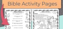 Animals In The Bible Activity Pages Kids Bible Teacher