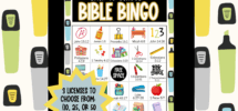Back to School Bible Bingo Family Event Deeper KidMin