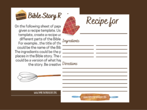 Baking Through The Bible Deeper KidMin