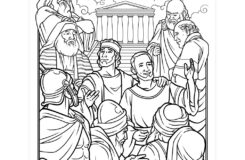 Be Thou An Example Of The Believers Coloring Page Printable