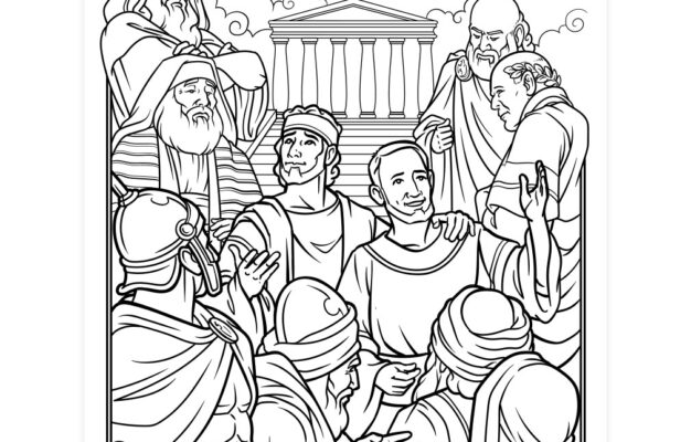Be Thou An Example Of The Believers Coloring Page Printable
