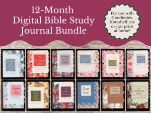 Beginner Friendly Printable Guided Bible Studies