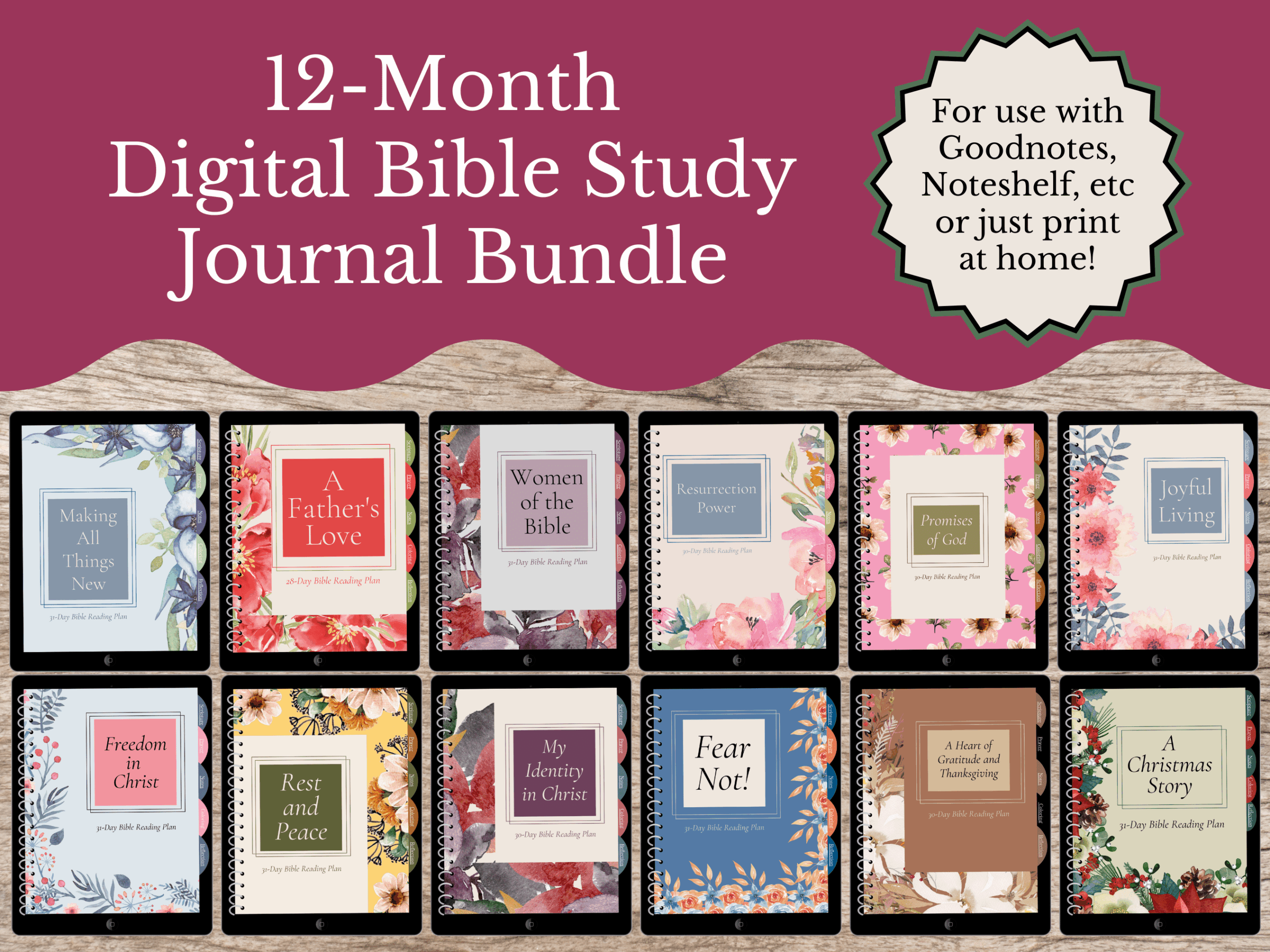 Beginner Friendly Printable Guided Bible Studies