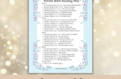 Best Advent Bible Reading Plan With Free Printable Kindling Wild