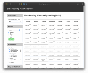 best bible reading plans for 2025