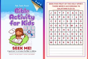 Bible Activity For Kids 6 SERIES ages 7 11 By TheArtPeace By Theartpeace Raket PH