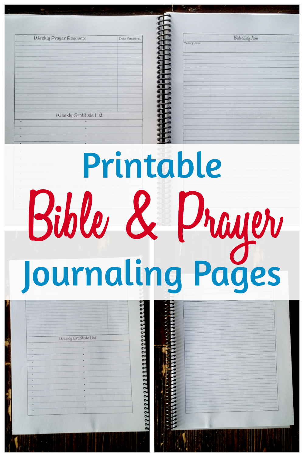 Bible And Prayer Journaling Printable Called To Life Coaching