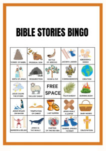 Bible Bingo Bible Stories Bingo 20 Bible Bingo Cards Bible