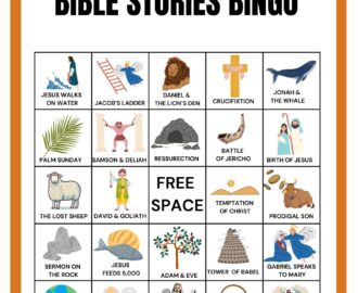 Bible Bingo Bible Stories Bingo 20 Bible Bingo Cards Bible Activity For Kids Bible Activity Sunday School Bingo Bible Stories Game Etsy Australia