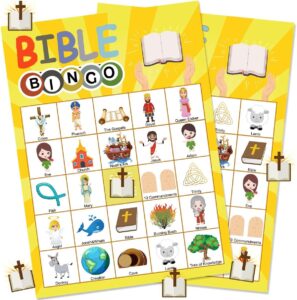 Bible Bingo Game Pack For Kids Perfect For Church Turkey Ubuy