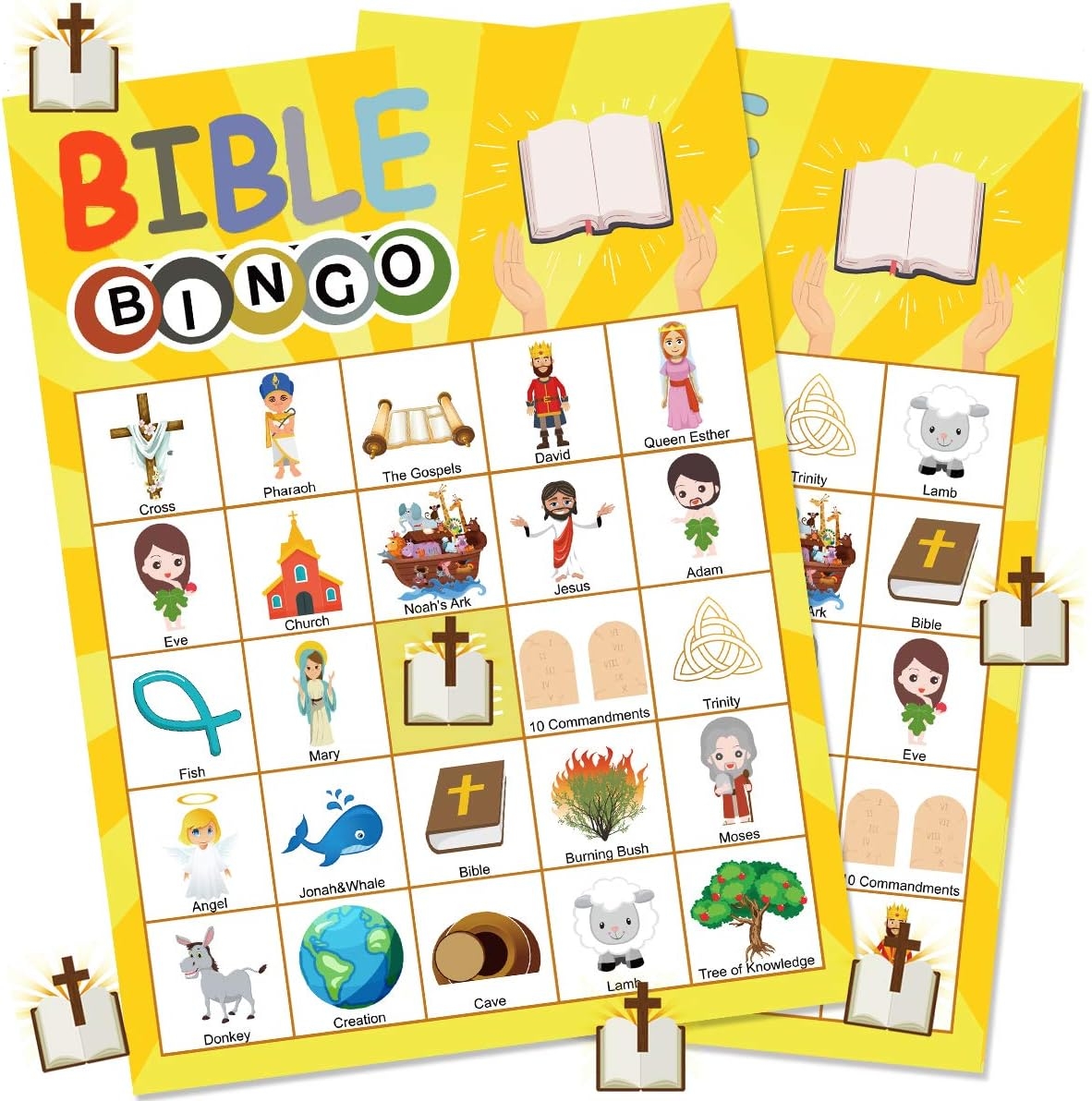 Bible Bingo Game Pack For Kids Perfect For Church Turkey Ubuy