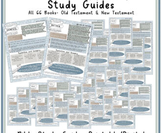 Bible Book Summary Guide Printable Bible Books Student Summary Lesson For Each Book Of The Bible Old New Testament Digital Study Tool Etsy