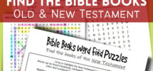 Bible Books Word Find Search Puzzle Game Old Testament Word Find New Testament Word Search Have Fun Playing Our Bible Books Puzzles Etsy
