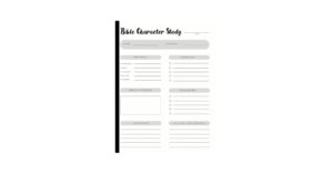 Bible Character Study Journal Comprehensive Workbook For Exploring Key Figures In Scripture Track Names Meanings Key Facts Strengths Weaknesses Perfect For Personal Or Group Bible Studies Co Hobo Amazon Books