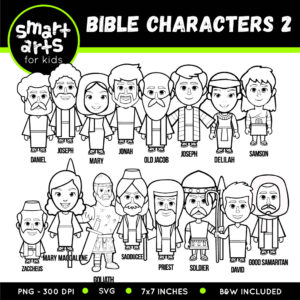 Bible Characters Clip Art 2