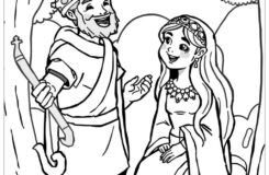 Bible Characters Living Their Faith Coloring Page Free PDFu0026PNG Printable