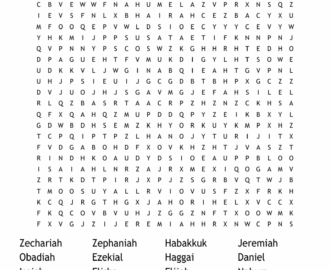 Bible Characters Word Search WordMint