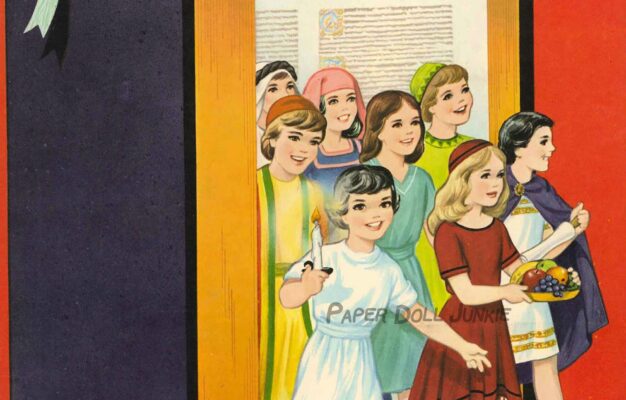 Bible Children Paper Dolls Vintage Paper Doll Printables PDF And