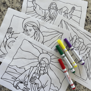 bible coloring pages