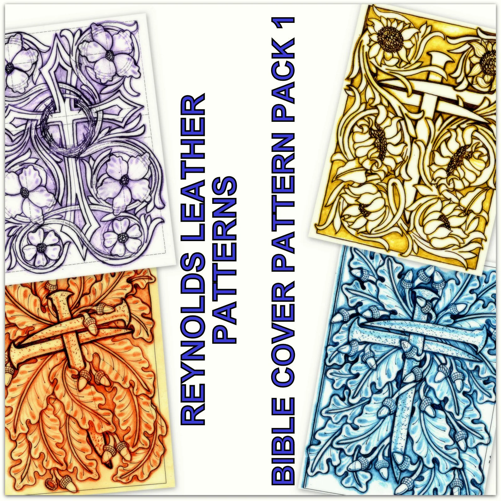 Bible Cover Pattern Pack 1 Etsy
