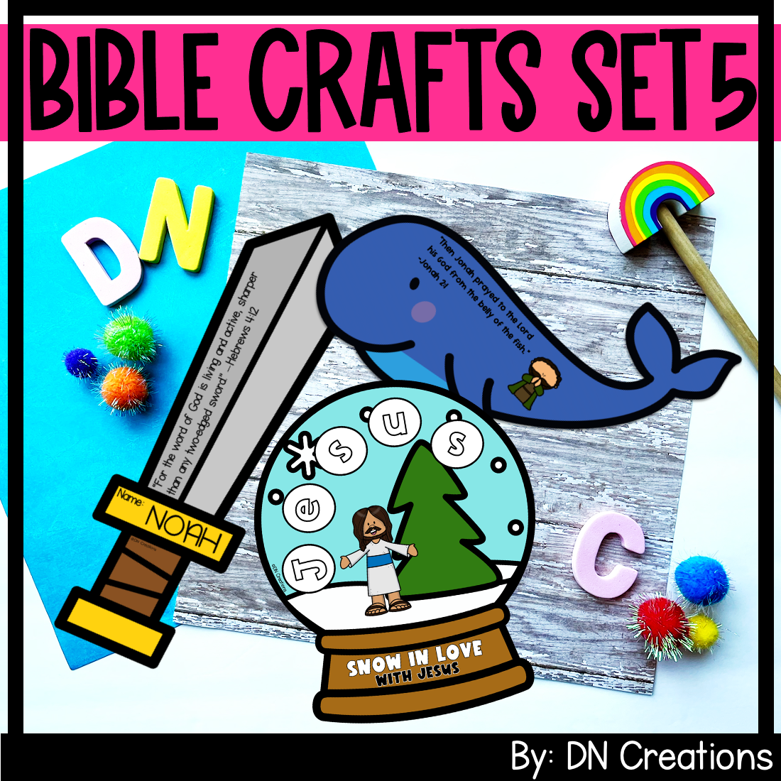 Bible Craft Set 5 Fun Bible Crafts Sunday School Crafts Made By Teachers