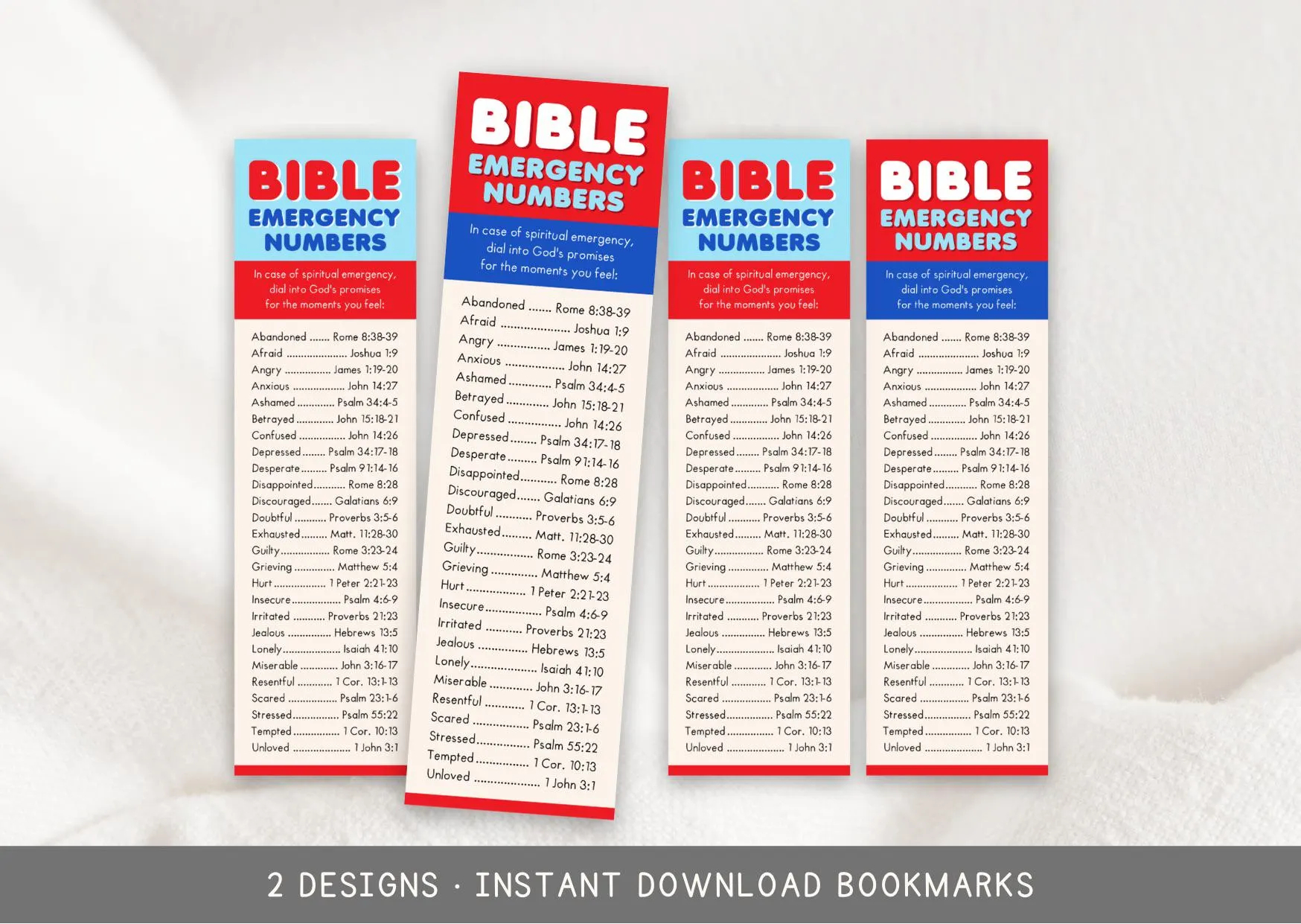 Bible Emergency Numbers Bookmark Printable Emergency Bible Verse Bookmark Instant Download Bible Scriptures List Bible Verse Etsy