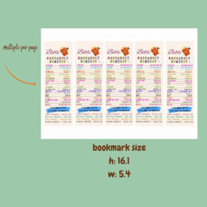 Bible Emergency Numbers Bookmark Printable Emergency Bible Verse Bookmark Scripture Emergency Numbers Bible Verse Phone Numbers Bookmark Etsy