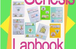 Bible Fun For Kids Genesis Lapbook Cut Glue Student Worksheets