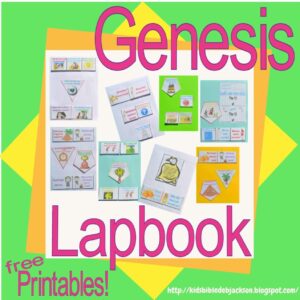 Bible Fun For Kids Genesis Lapbook Cut Glue Student Worksheets