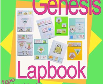 Bible Fun For Kids Genesis Lapbook Cut Glue Student Worksheets