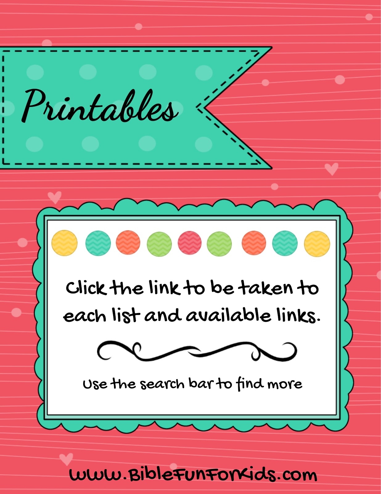 Bible Kids Printables