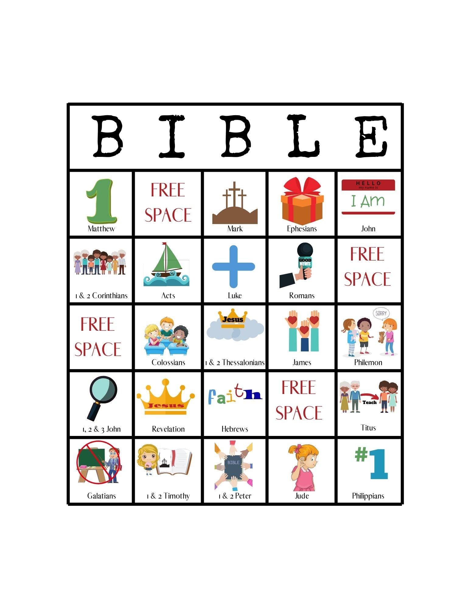 Bible Game Bundle printable Download Sunday School Store Worksheets Library