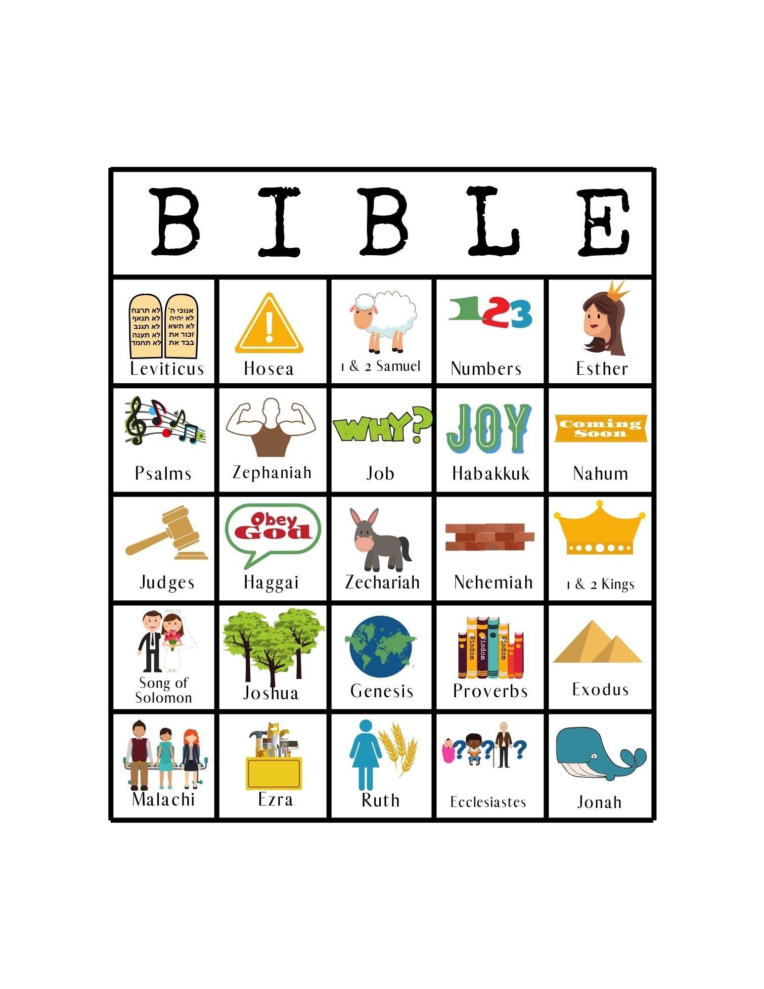 Bible Game Bundle printable Download Sunday School Store Worksheets Library
