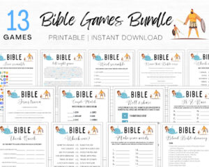 bible games bundle bible study games bible games for adults kids youth group game bible trivia bible memory bible game printable etsy