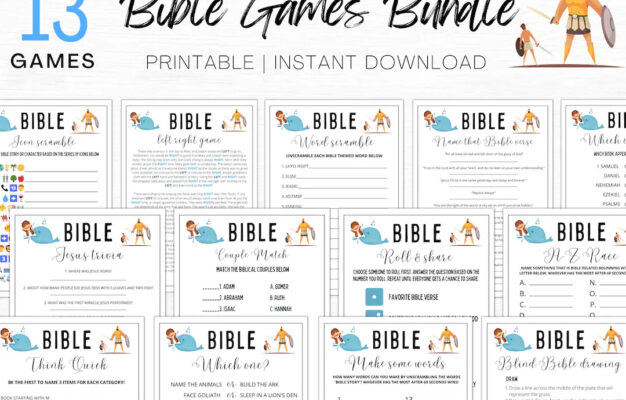 bible games bundle bible study games bible games for adults kids youth group game bible trivia bible memory bible game printable etsy