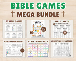 Bible Games Christian Games Bible Trivia Bible Bingo Printable Bible Games Church Game Womens Ministry Games Youth Group Games