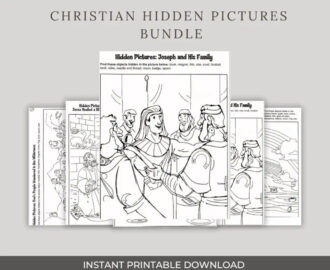 Bible Hidden Picture Hidden Pictures Faith Based Worksheet Christian Activity Christian Coloring Christian Puzzle Christian Printable Etsy