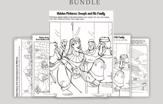 Bible Hidden Picture Hidden Pictures Faith Based Worksheet Christian Activity Christian Coloring Christian Puzzle Christian Printable Etsy
