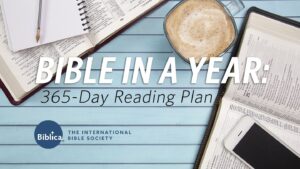 bible in a year 365 day reading plan