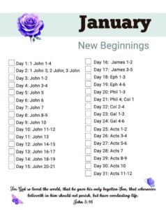 Bible In A Year Reading Plan Bible Verses For You