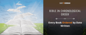Bible In Chronological Order Every Book Ordered By Date Written