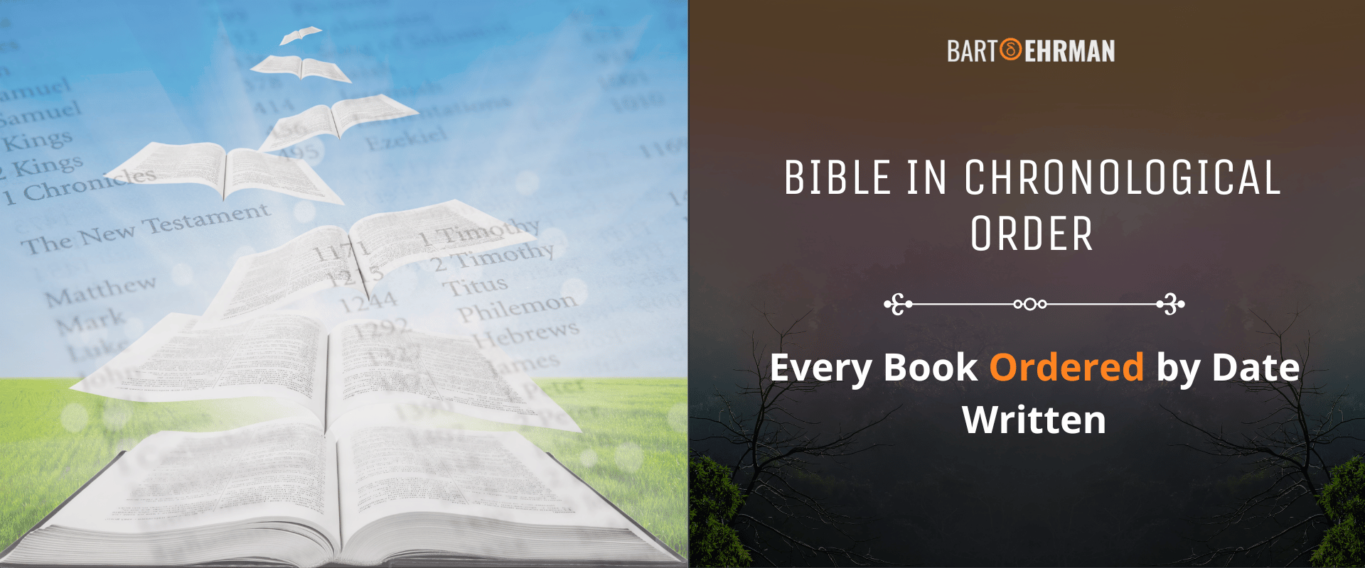 Bible In Chronological Order Every Book Ordered By Date Written 