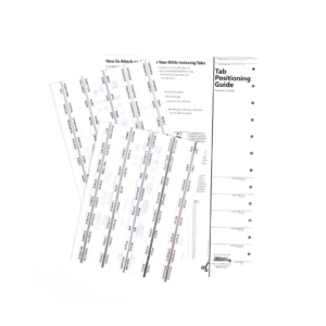 Bible Index Tabs Silver Tabbies Pack Of 10